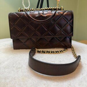 Tory Burch Fleming Soft Leather small shoulder/crossbody bag